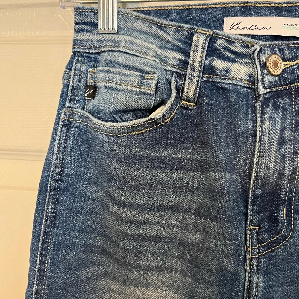 KanCan Maurice’s Medium Blue Women's Jeans Slight Flare Size 25 - Picture 3 of 7